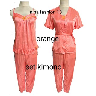 Camisones kimono trajes trajes Tops y subordinados F3D7