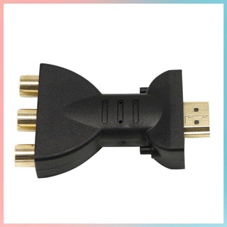 Mc Flexible HDMI Compatible con 3 RCA Video Audio AV adaptador convertidor de componentes