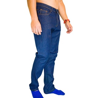 Jeans Moda Caballero Mezclilla Corte Stretch