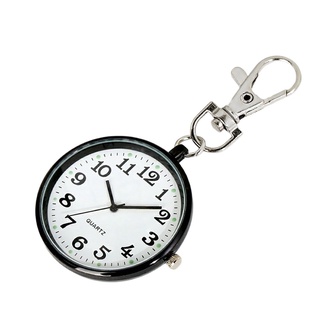 Whitechiefysquartz Retro reloj de bolsillo grande Digital collar reloj con hebilla de langosta