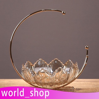 [worldshop] Frutero decorativo de vidrio para la decoracin del hogar, centros de mesa,