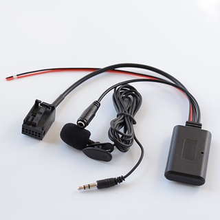 Adaptador de audio AUX Bluetooth para coche + MIC para Ford Focus Mondeo Fusion Fiesta Galaxy