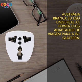 AU UK EU to US AC Power Plug Adapter Adaptor Converter Outlet Home Travel Wall