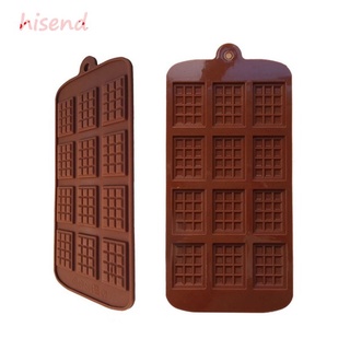 hisend 12 Incluso DIY chocolate chip Molde waffle Pudín Herramienta Para Hornear Pastel Decoración
