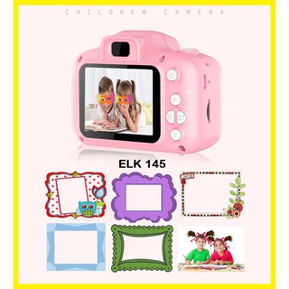 Mini cámara Digital niños juguetes 2 pulgadas HD 8MP foto Video grabadora joven rojo (rosa)