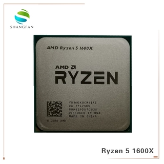 Preorden AMD Ryzen 5 1600X R5 1600X 3.6ghz seis núcleos de doce hilos procesador de CPU 95W L3 = 16M