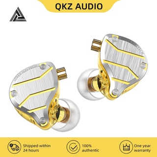 QKZ ZXN ZS10 Pro Gold Auriculares HIFI Bass En El Oído Monitor Con Cancelación De Ruido De Metal KZ ES4 ZST X ED9 ED12