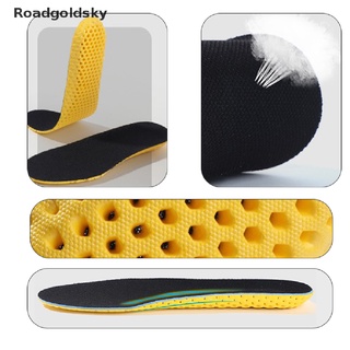 Roadgoldsky Memory Foam Insoles Shoes Sole Mesh Deodorant Breathable Cushion Running Insoles WDSK