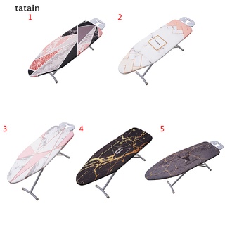[TAIN] 140*50cm Marble thick heat retaining felt ironing iron board cover easy fitted FHS