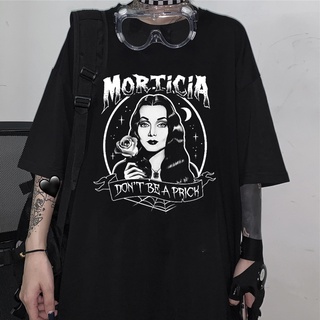 sassyme harajuku gótico punk camiseta gráfica tops verano kpop casual suelto manga corta o-cuello grunge negro mujeres