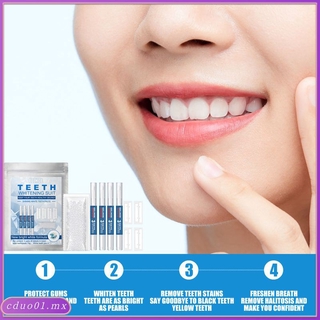 kit de limpieza y blanqueamiento de dientes suero removedor de manchas dientes blanqueamiento dientes blanqueamiento higiene oral cuidado cduo01.mx