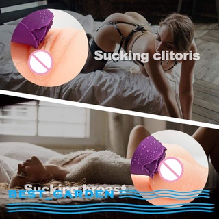 clítoris pezón chupando lamiendo vibrador masajeador vibración lengua juguetes sexuales
