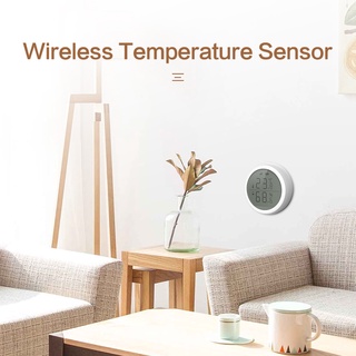 ZigBee Sensor De Temperatura Y Humedad Con Pantalla LCD Trabajando Con TuYa Hub , Smart Life STS (2)