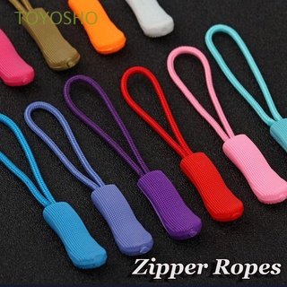 TOYOSHO Backpack Zip Cord Suitcase Zipper Puller Zipper Buckle Tent Travel Apparel Sewing 10Pcs Replacement Crafts Zipper Ropes (1)