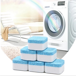 forma sólida limpieza de lavadora tabletas efervescentes limpiador de ranura de lavado detergente profundo