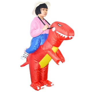 [simhoa] disfraz inflable lindo adulto disfraz de dinosaurio ventilador de aire vestido de fantasía vestido de fiesta