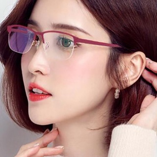 Flat mirror glasses with anti-blue light frame and eye protection for myopia (3)