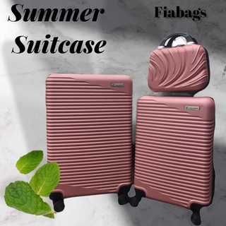 Maleta de fibra de 20 pulgadas maleta de cabina maleta robusta Umrah maleta de oro rosa maleta de viaje bolsa de yakarta