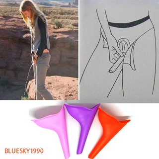 [bluesky1990] dispositivo urinario para mujer al aire libre/dispositivo de orinar Stand Up & Pee femenino