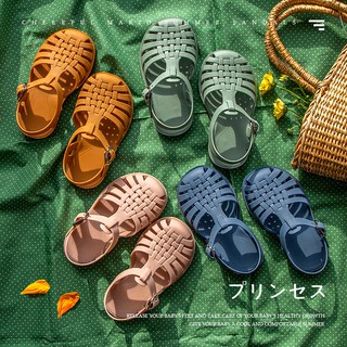 Caliente sandalias de las niñas nuevo verano de los niños de la princesa antideslizante de fondo suave bebé princesa zapatos (1)