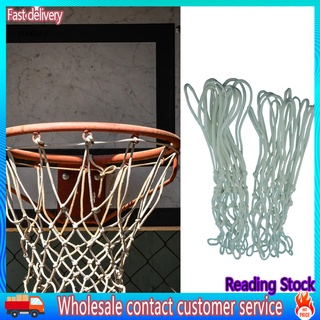 MI_ Distinct Nodes PE Basketball Net 12 Loop Distinct Node Basketball Hoop Net Tidy for Outdoor