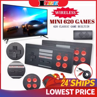 Consola de juegos Retro AV TV Video NES Wireless playstation con juegos de Arcade Retro incorporados 620 juegos