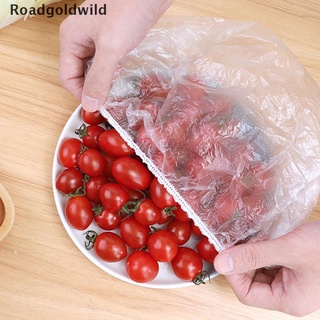 roadgoldwild 100 bolsas reutilizables de mantenimiento fresco elásticas para almacenamiento de alimentos de plástico stretch wdwi