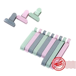 12Pcs Household Sealing Clip Snack Food Clip Sealed Clip Food Sealing Bag Clip Bag Sealing M8C6