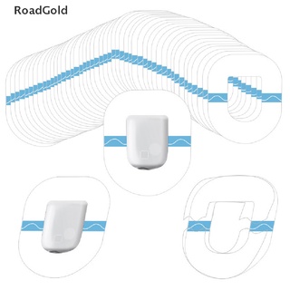 Roadgold 10 parches deportivos con Sensor transparente para parche adhesivo hipoalergénico impermeable RG BELLE