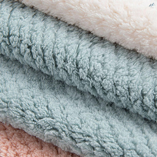 m suaves toallas mullidas de lana de coral paño de limpieza de cocina plato toallas absorbentes de agua de secado rápido multiusos suave pelusa libre de toallas para spa hoteles casa (6)