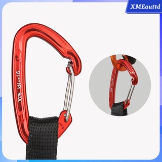 [xmeauttd] cinturón de eslinga ajustable de pie ascendente con mosquetón ganchos para seguridad al aire libre hombres mujeres rock (3)