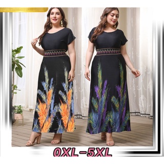 ☻ L O T U S ☻ Más el tamaño de vestido de las mujeres estilo bohemio Maxi vestido largo CAL1411 - nueva colección