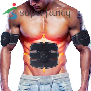 Abdomen entrenamiento muscular forma cuerpo ajuste conjunto ABS seis almohadillas masaje entrenador pegatina Controlle