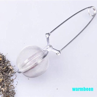 Warmbeen - filtro infusor de bolas de té (acero inoxidable, colador de malla de hierbas)