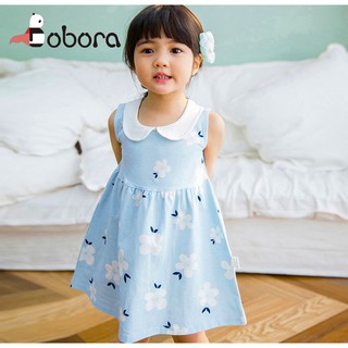 BOBORA Adorable Vestido Sin Mangas Para Niñas/Para Niños/Diseño De Arco Lindo/Ropa De Bebé