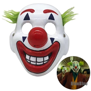 [BlueBlue] DC Movie Joker Arthur Fleck Cosplay Mask Clown Masquerade Halloween Scary Mask
