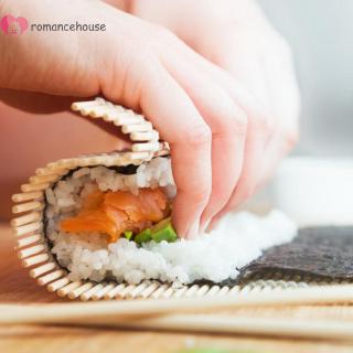 Romance❤ tapete De Sushi De Sushi antiadherente De bambú para hacer Arroz herramienta De Sushi