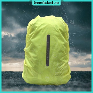 mochila cubierta de lluvia a prueba de polvo reflectante mochila cubierta para acampar
