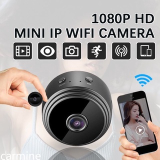 A9 Mini Cámara Inalámbrica Wifi Ip Monitor De Red De Seguridad Hd 1080P En El Hogar P2P 1080P Circuito Cerrado Tv Visión Nocturna HICCUP