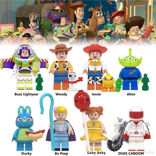 toy story minifigure bloque de construcción woody jessie gaby bebé modelo muñecas juguetes para niños decoraciones del hogar regalos compatibles con lego recomendación caliente recomendación caliente