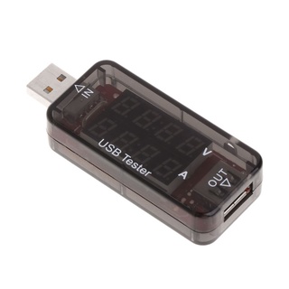 YGO 4-Digits USB Detector Charger Current Voltage Charging USB Voltmeter Amp Tester (9)
