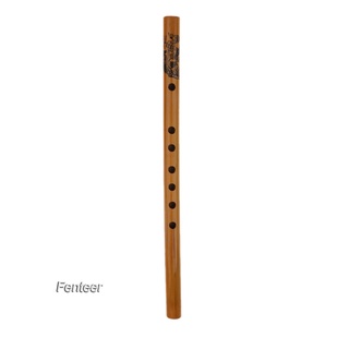 [FENTEER] Flauta de bambú tradicional Xiao Woodwind instrumento Dizi Vertical flauta de bambú