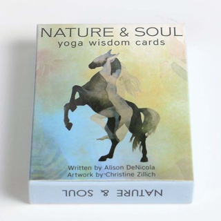 juegos naturaleza y alma yoga sabiduría tarjetas juego