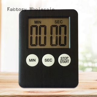 Temporizador electrónico de cocina de fábrica Lcd pantalla Digital temporizador cronómetro de cocina temporizador de cuenta atrás reloj despertador