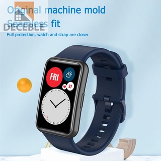 Deceble silicona Smart Sports Watch correa para Huawei Watch Fit 22mm reemplazar banda de muñeca (4)