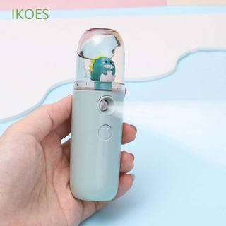 IKOES USB Pulverizador nano Portátil Vaporizador facial Rociador de niebla facial Mano Humidificador Herramientas de belleza Mini Recargable Hidratante Instrumento de reabastecimiento