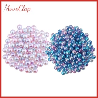 [precio De actividad] 1000 pzs perlas redondas redondas de imitación de brillo satinado para manualidades/joyería