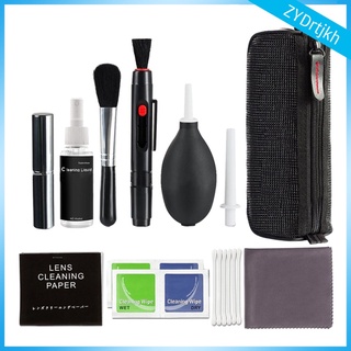 Professional Camera Cleaning Kit (with Carry Case),Including Cleaning Solution/Cleaning Swabs//Air Blower/Cleaning Cloth