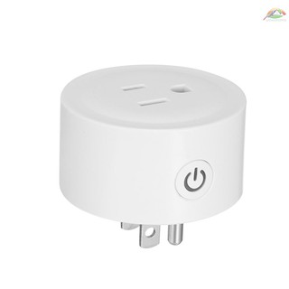 Mini enchufe inteligente WiFi Power Socket US Tuya APP Remote Control Timer, voz Control Compatible con Amazon Alexa and for G (9)