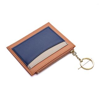 Thin Card Wallet Simple Male Female Slim Mini Card Holder Purse for Women Men (8)